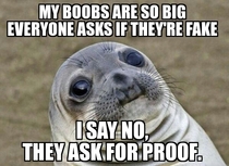 Only women with big boobs will understand how awkward it really is