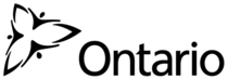 Ontarios logo is its official flower the trillium All I see are three guys chillin in a hot tub
