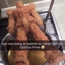 Optimus fried gundam