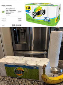 Ordering Paper Towels from some random website