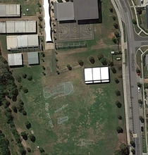 Our school prank was timed brilliantly with the most recent Google Maps photos