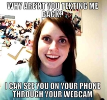overly attached gf hacker