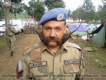 Overly Manly Pakistani soldier