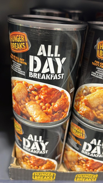 Own up Whos tried this all day breakfast in a tin