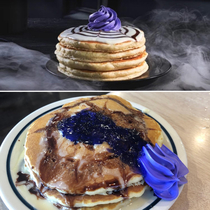 Pancakes full of disappointment