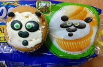 Panda cupcakes turned out quite well