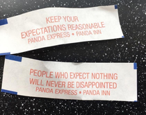Panda Express is not authentic