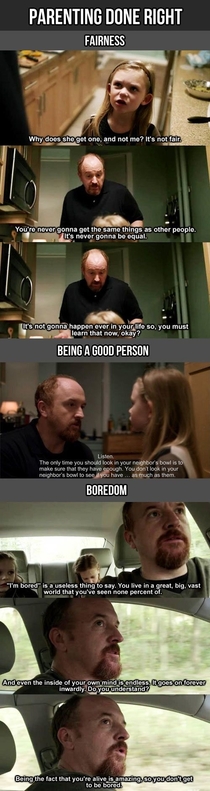Parenting Done Right by Louis CK