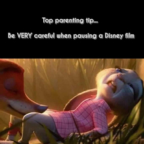 Parents and Disney Fans be very careful where you hit pause 