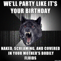 Party like its yo birthday