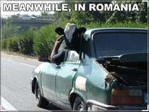 Passenger in Romania