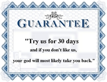 Pastafarian Guarantee