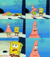 Patrick hits the nail on the head