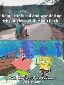 Patrick Star always has the answer