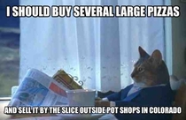 People are rushing to potshops in Colorado I figured I should get involved somehow