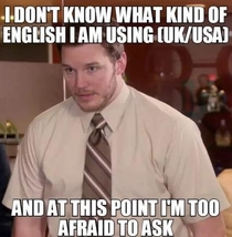 People with English as a second language can relate