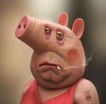 Peppa Pig after retirement