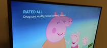 Peppa Pig getting real interesting