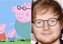 Peppa Pigs dad looks like Ed Sheeran