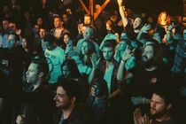 Personable guy at concert