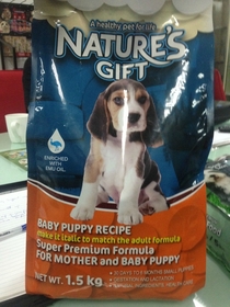 Pet food bag from New Zealand someone messed up