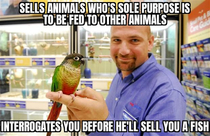 Pet store employee