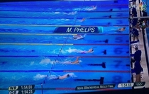 Phelps best everyone so bad the graphic with his name would have gotten a silver medal