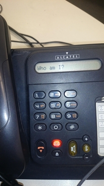 Phone at work had an identity crisis