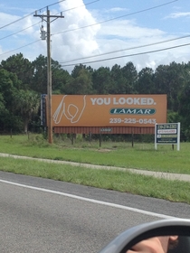 Pic #1 - Billboard advertising at its finest