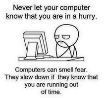 Pic #1 - Computers can smell fear
