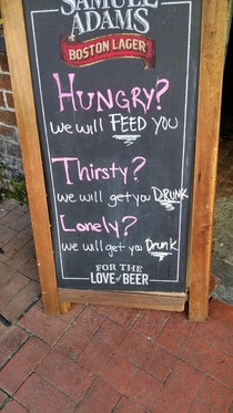 Pic #1 - Creative chalk signs for bars and restaurants around the world