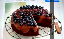 Pic #1 - Delicious blueberry cake
