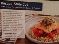 Pic #1 - Expectation vs Reality Blue Apron recipe