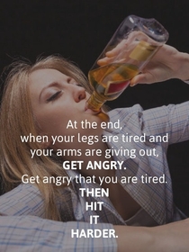Pic #1 - Fitness quotes over pictures of drinking