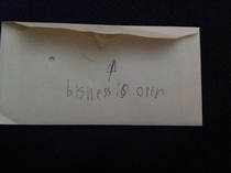 Pic #1 - Found a letter my  year old son wrote to Pixar expressing his in interest in the position of CEO