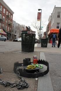 Pic #1 - Hipster trap prank appear around New York City