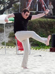 Pic #1 - I get the impression John Travolta really enjoys his days out to the beach