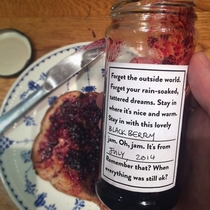 Pic #1 - I made jam So I made jam labels