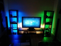 Pic #1 - LED lights for my gaming setup