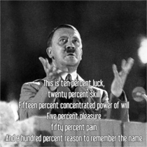 Pic #1 - Lyrics spoiled by Hitler