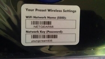 Pic #1 - Makes for the most awkward IT support ticket in the world How do I change the password on my router