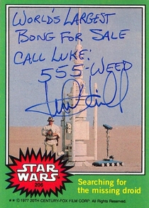 Pic #1 - Mark Hamill Signed Cards