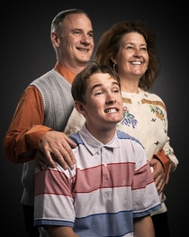 Pic #1 - Mom and Dad drove  hours to visit me at college so I figured we should take an updated family pic