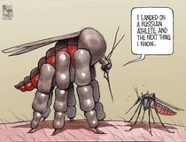 Pic #1 - Mosquito That Russian Athlete Tasted Funny
