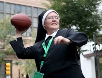 Pic #1 - Nun Shall Pass