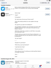 Pic #1 - Probably the funniest App Store update Ive ever read