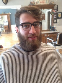 Pic #1 - So my friend came in to the barbershop I work at with an odd request