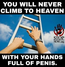 Pic #1 - Some great advice from an anti-masturbation organization