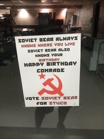 Pic #1 - Soviet Bear has struck again with a new wave of propaganda