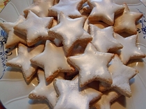 Pic #1 - Star-shaped Cinnamon Biscuits
